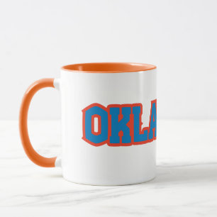 State Of Oklahoma Pride Custom Two-Tone Coffee Mug
