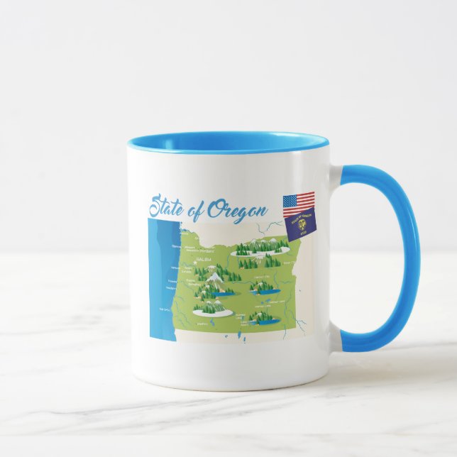 State of Oregon Mug (Right)