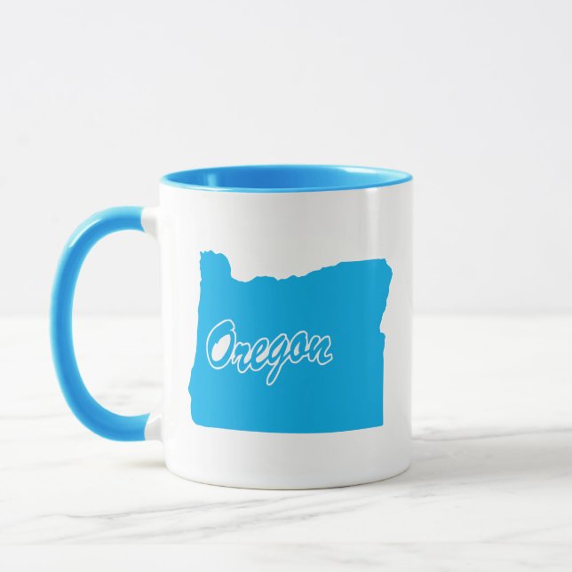 State Of Oregon Shape Mug (Left)