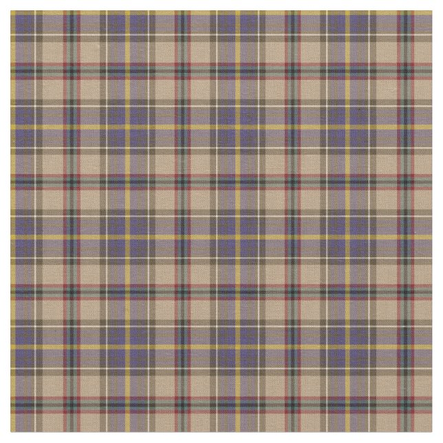 State of Oregon Tartan Fabric (Close Up)