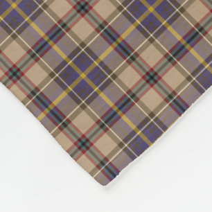 State of Oregon Tartan Fleece Blanket