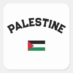 State of Palestine Varsity College University Square Sticker