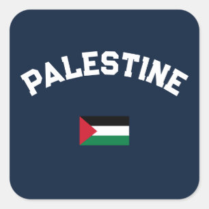 State of Palestine Varsity College University Square Sticker