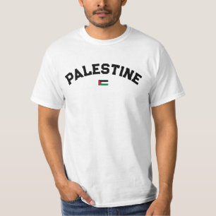 State of Palestine Varsity College University Styl T-Shirt