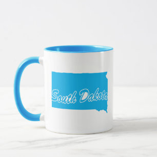 State Of South Dakota Shape Mug