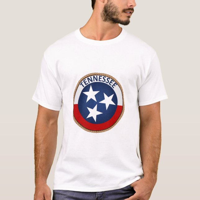 State of Tennessee Flag Seal T-Shirt (Front)
