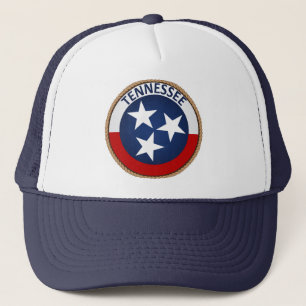 State of Tennessee Flag Seal Trucker Hat