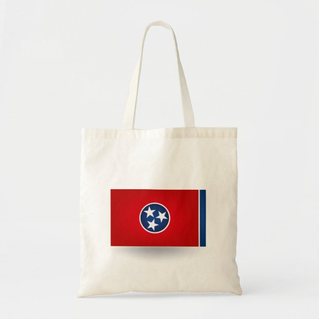 State of Tennessee Flag Tote Bag (Front)
