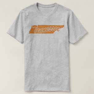 State Of Tennessee Shape T-shirt