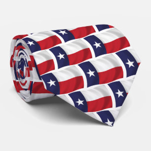 State of Texas Flag Tie