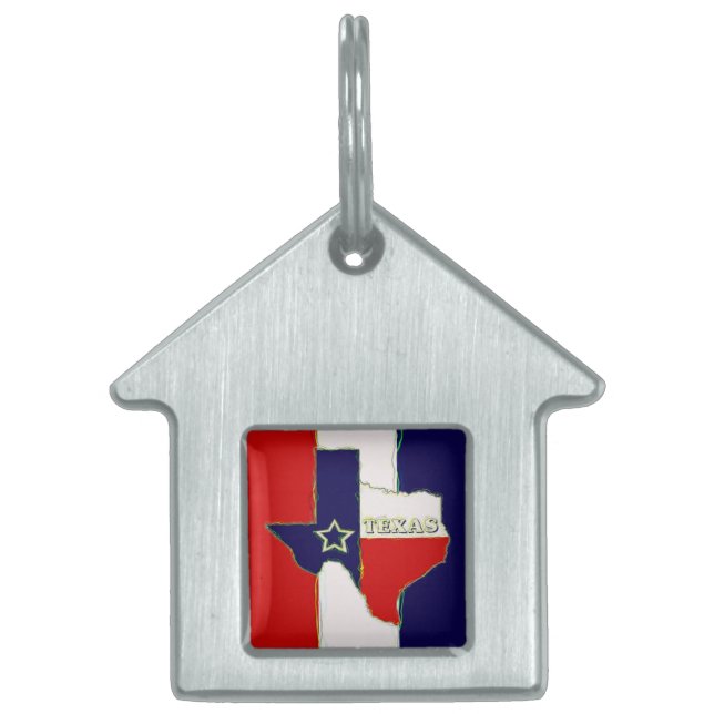 STATE OF TEXAS PET ID TAG (Front)