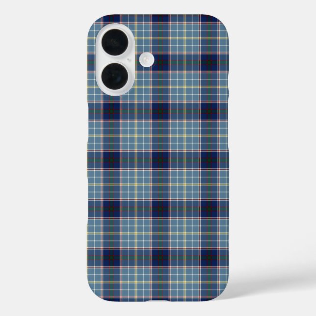 State of Texas Tartan Case-Mate iPhone Case (Back)