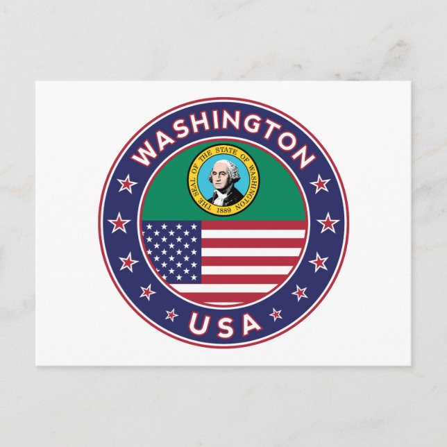 State of Washington Postcard (Front)