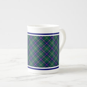 State of Washington Tartan Bone China Mug