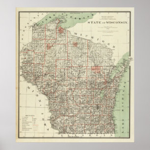 State of Wisconsin Poster
