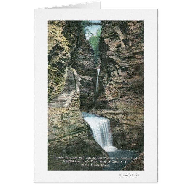 State Park View of Curtain and Cavern Cascades (Front)