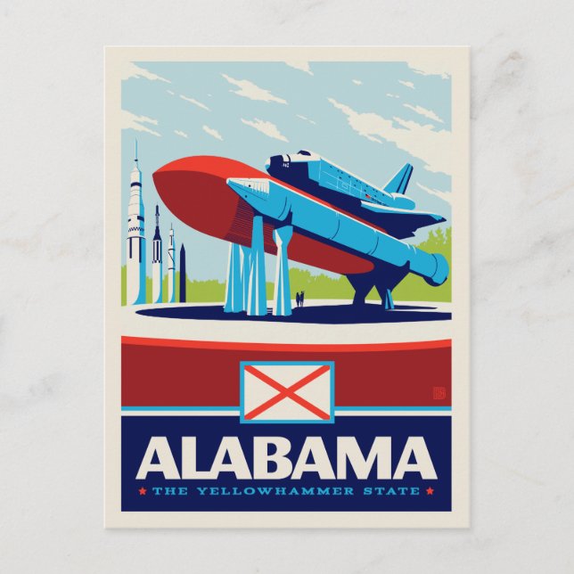 State Pride | Alabama Postcard (Front)