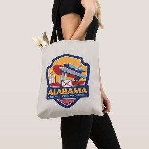 State Pride Alabama Tote Bag