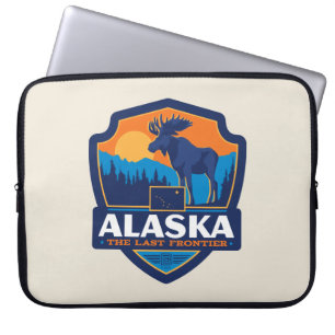 State Pride   Alaska Laptop Sleeve