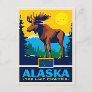 State Pride Alaska Postcard