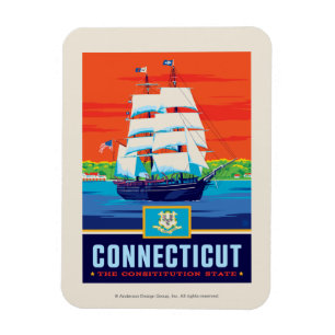 State Pride   Connecticut Magnet