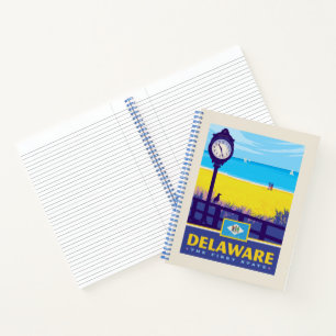 State Pride Delaware Notebook