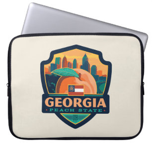 State Pride   Georgia Laptop Sleeve