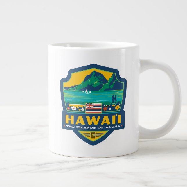 State Pride | Hawaii Large Coffee Mug (Right)
