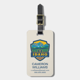 State Pride Idaho Luggage Tag