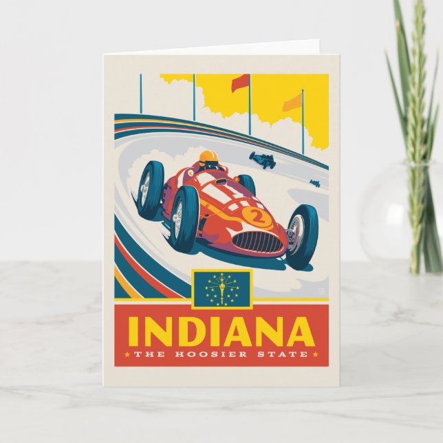 State Pride | Indiana Card (Front)