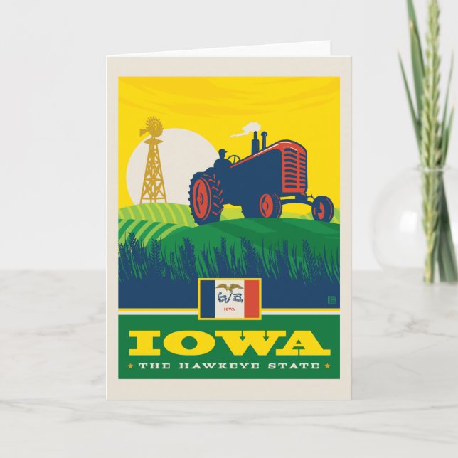 State Pride | Iowa Card (Front)