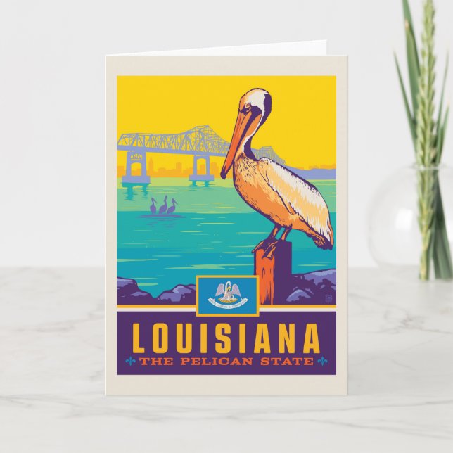 State Pride | Louisiana Card (Front)