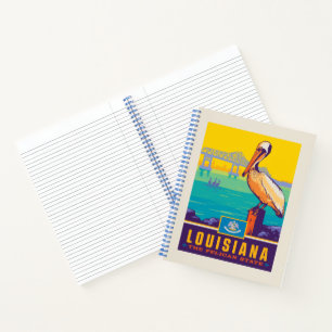 State Pride Louisiana Notebook