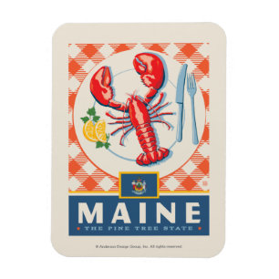 State Pride   Maine Magnet