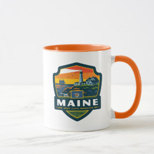 State Pride   Maine Mug