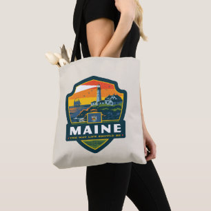 State Pride Maine Tote Bag