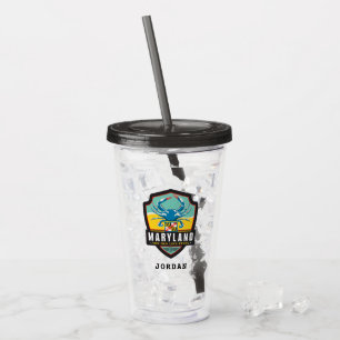 State Pride Maryland Acrylic Tumbler