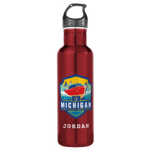 State Pride Michigan 710 Ml Water Bottle