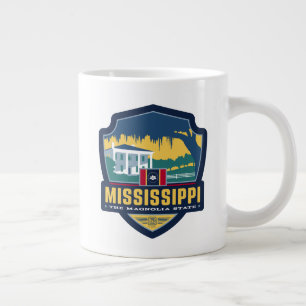 State Pride Mississippi Large Coffee Mug