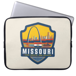 State Pride Missouri Laptop Sleeve