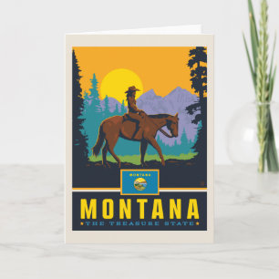 State Pride   Montana Card