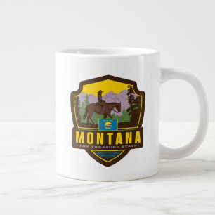 State Pride   Montana Large Coffee Mug