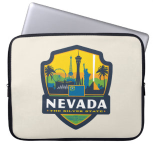State Pride   Nevada Laptop Sleeve