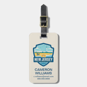 State Pride New Jersey Luggage Tag