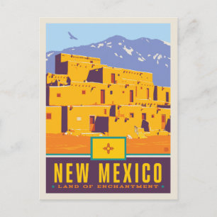 State Pride New Mexico Postcard