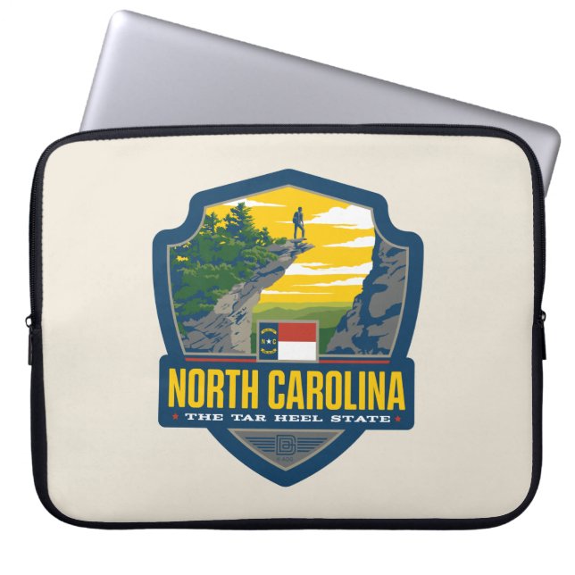 State Pride | North Carolina Laptop Sleeve (Front)