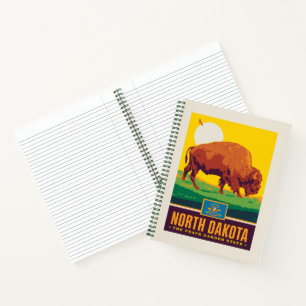 State Pride North Dakota Notebook