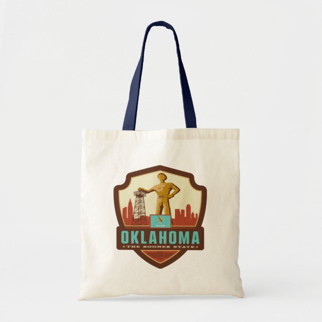 State Pride | Oklahoma Tote Bag (Front)