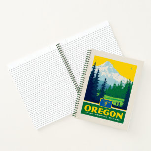 State Pride Oregon Notebook