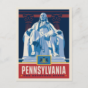 State Pride Pennsylvania Postcard